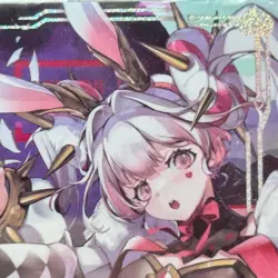 Yugioh TCG 60 Card Sleeves Malice Pawn White Rabbit 91 × 66mm Standard Size New - Image 2