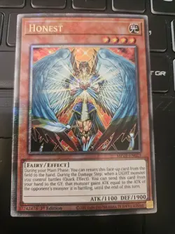 MP24-EN023 Honest Quarter Century Secret Rare 1st Ed YuGiOh - Image 1
