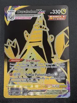 Duraludon Vmax TG30/TG30 Silver Tempest Trainer Gallery Gold Card Pokemon TCG NM - Image 1