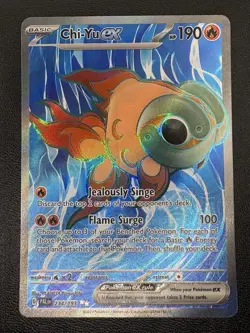 Chi-Yu Ex PAL 234/193 Paldea Evolved Full Art Ultra Rare Holo Card Pokemon NM - Image 1