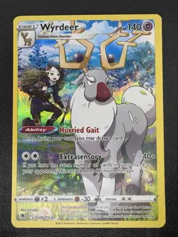 Wyrdeer TG06/TG30 Astral Radiance Trainer Gallery Holo Rare Card Pokemon TCG NM - Image 1