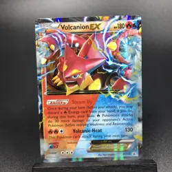Volcanion EX XY173 X & Y Black Star Promo Pokemon Card (LP) - Image 1