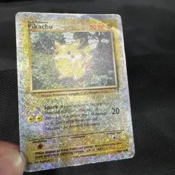 Pikachu 86/110 Legendary Collection Reverse Holo Pokemon Card Damaged Bad Shape - Image 5