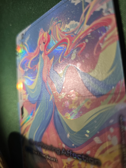 Gundam TCG Trading Card Game GD-01-118 U+ Overflowing Affection Alternate Art - Image 2