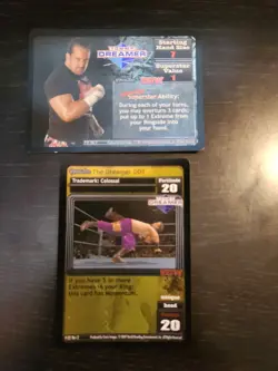 WWE / WWF TCG Raw Deal ECW Tommy Dreamer Superstar card The Dreamer DDT Promo - Image 1