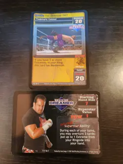 WWE / WWF TCG Raw Deal ECW Tommy Dreamer Superstar card The Dreamer DDT Promo - Image 1