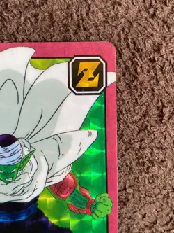 Dragon Ball Carddass Piccolo Prism Card Rare Akira Toriyama Inspired Used - Image 3
