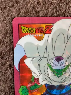 Dragon Ball Carddass Piccolo Prism Card Rare Akira Toriyama Inspired Used - Image 4