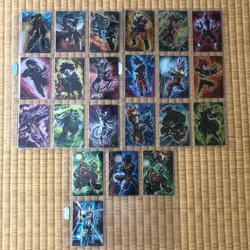 Dragon Ball Card Wafer Unlimited3 Complete Set Candy Toy Used - Image 1