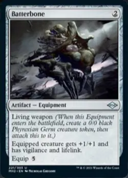 Batterbone -Foil Light Play MTG Modern Horizons 2 - Image 1