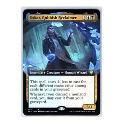 Oskar, Rubbish Reclaimer #177 Rare MTG 2022 CMD: Streets of New Capenna - Image 1