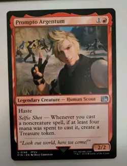 MTG - Final Fantasy: Prompto Argentum (0148) - Uncommon - Near Mint - Image 1