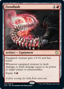 Fiendlash ~ Commander: Adventures in the Forgotten Realms [ NM ] [ MTG ] - Image 1