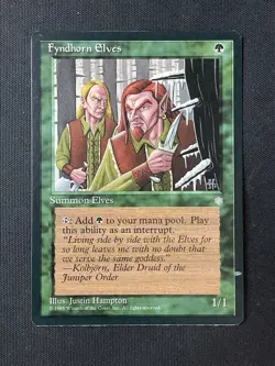 MTG Ice Age Fyndhorn Elves LP Common - Image 1