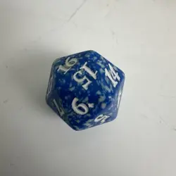 MTG d20 Spindown 20-sided Life Counter die dice Oath of the Gatewatch Blue White - Image 3