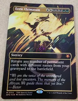Eerie Ultimatum - #104 Foil (Borderless) Special Guests - Mtg - Image 1