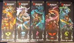 MTG Tarkir Dragonstorm Promotional Clan Banners Set Of 5 - Image 1