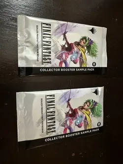 2x FINAL FANTASY - MTG - Collector Booster SAMPLE PACK Sealed - Image 3