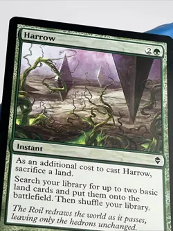 FOIL Harrow Zendikar MTG English - Condition Shown In Many Pictures - Image 4