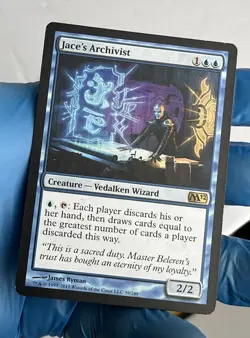 Jace's Archivist Magic 2012 M12 MTG - Condition Shown In Many Pictures - Image 1