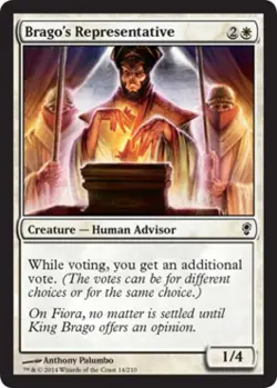 Brago's Representative - Light Play MTG Conspiracy - Image 1