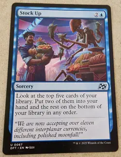 Stock Up - #067 Regular - Aetherdrift - Mtg - Image 1