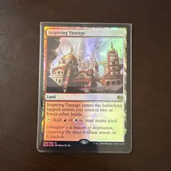 [1x] Inspiring Vantage - Foil - LP English Kaladesh MTG Magic - KLD - Ships Free - Image 1