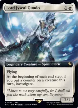 Lord Jyscal Guado (Extended Art) Commander: Final Fantasy - Magic MTG NM - Image 1