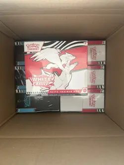 7x Pokemon TCG - 3x Black Bolt And 4x White Flare ETB’s - Brand New !! In hand - Image 1