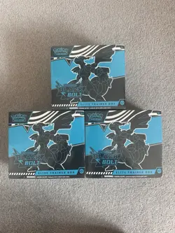 7x Pokemon TCG - 3x Black Bolt And 4x White Flare ETB’s - Brand New !! In hand - Image 2