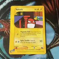 Pokemon TCG Cards Voltorb 113/144 Skyridge NM - Image 2