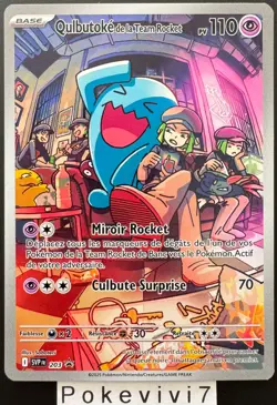 Carte Pokemon QULBUTOKE 203 PROMO HOLO EV10 Ecarlate et Violet DRI SVP FR NEUF - Image 1