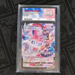 ACE 10 Sylveon VMAX Tg15/Tg30 Swsh09: Brilliant Stars Trainer Gallery Pokemon - Image 1