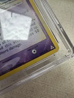 Pokemon Mewtwo Gold Star 103/110 CGC 4.5 VG/EX+ EX Holon Phantoms Slight Swirl - Image 3
