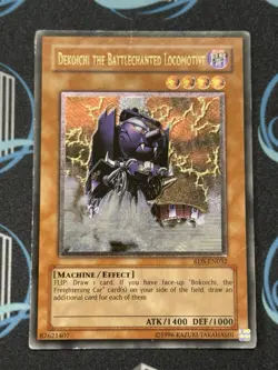 Yugioh Dekoichi The Battlechanted Locomotive RDS-EN032 Ultimate Rare MP - Image 1