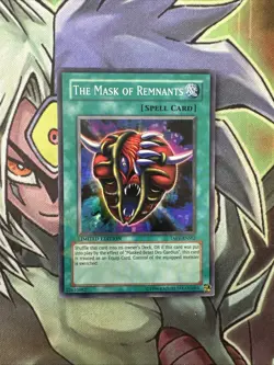 TAEV-ENSE2 The Mask Of Remnants Super Rare Limited Edition NM Yugioh Card - Image 1