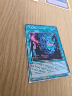 JUSH-EN040 ''A Case for K9'' Starlight Rare 1st Edition YuGiOh - Image 3