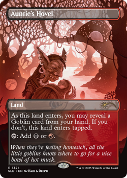Auntie's Hovel (Secret Lair) FOIL PROMO NM Land Rare MAGIC MTG CARD ABUGames - Image 1