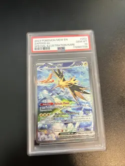 PSA 10 Zappos EX 202/165 Scarlet & Violet 151 Special Illustration Pokemon Card - Image 1