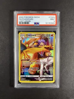 Charizard TG03/30 - Lost Origin - Trainer Gallery - Pokemon Card - PSA 9 - Image 1