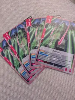 Gundam Card Game Gamow GD01-127 U Playset Of 4 Newtype Rising - Image 1