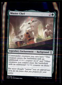 Magic: The Gathering Master Chef Commander Legends: Battle for Baldur 4 Card Lo - Image 1