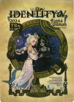 FIONA GILMAN TR NO1: TR-007 Identity V 6th Anniversary Collectible Card - Image 1