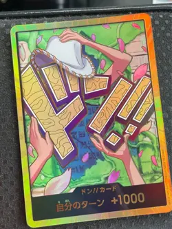 DON !! Card [Gold Frame] (Nico Robin) ONE PIECE Card The Best Vol.2 - Japanese - Image 1