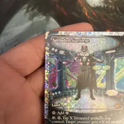Secluded Starforge (Showcase Fracture Foil) Mythic MTG Edge of Eternities - Image 5
