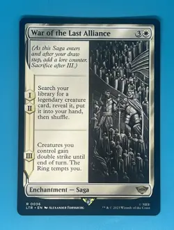 Mtg Lord Of The Rings War of the Last Alliance Regular - Image 1