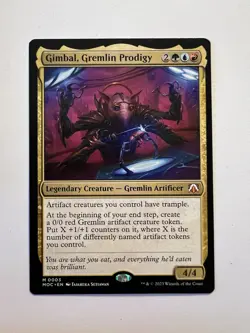 Gimbal, Gremlin Prodigy - MTG March of the Machine: Commander - NM - Image 1