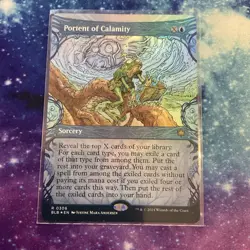 Portent of Calamity (FOIL) x1 - MTG Bloomburrow BLB #306 - Image 1