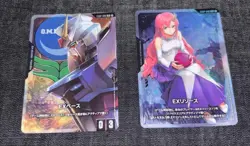 EX Base Strike Gundam EXBP-002 & EX Resource Lacus Clyne EXRP-002 Promo Card set - Image 1