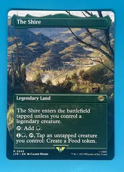 Mtg Lord Of The Rings The Shire (Boarderless) - Image 1